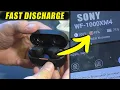 Fast discharge Battery replacement Sony WF-1000XM4 Wireless Headphones REPAIR