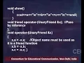 Introduction to Programming using C Operator Overloading - IV