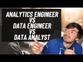Data Engineer Vs Analytics Engineer Vs Analyst - Which Position Is Right For You