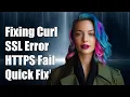 Fixing curl 35 OpenSSL SSL - connect SSL