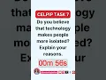 CELPIP Speaking Task 7