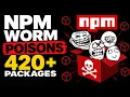 NPM Worm Poisons Hundreds of Packages Plants Claude Code and VS Code Hooks