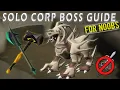 EASY Low Effort Solo Corp Boss Guide for Noobs OSRS 2025