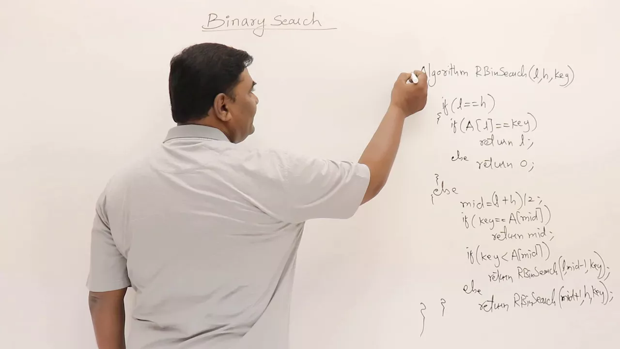 2.6.2 Binary Search Recursive Method - YouTube thumbnail