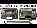 New Old Stock NOS Craftsman Industrial Socket Sets Rare Craftsman Industrial Black Oxide Wrench