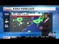 Rising rain chances help bring temps back down