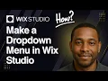How to Make a Dropdown Menu in Wix Studio Full Tutorial 2025