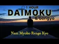 Lagu Gongyo with Lyrics \u0026 Daimoku (Fast) 1 Hour | Nam Myoho Renge Kyo 南無妙法蓮華經 남묘호렌게쿄