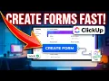 Create A Form On ClickUp Full Guide