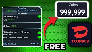 How to Get Free TOOMICS Coins Unlimited Coins VIP Unlock with this TOOMICS MOD APK