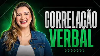 RESOLUÇÃO DE EXERCÍCIO: CORRELAÇÃO VERBAL - Professora Pamba