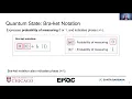 edX Bra-ket Notation