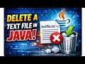 How To Delete A Text File In Java delete in java Explanation With Example EnhanceCodeLearning