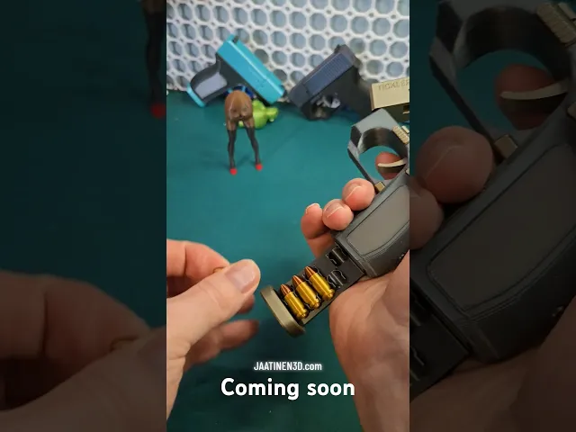 Tickler Mini — Shell-ejecting airsoft blaster video thumbnail