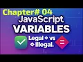5 Illegal Variable Names That Break Your Code JavaScript Chapter 4 2025