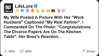 My Wife Posted A Picture With Her Work Husband Captioned My Real Partner