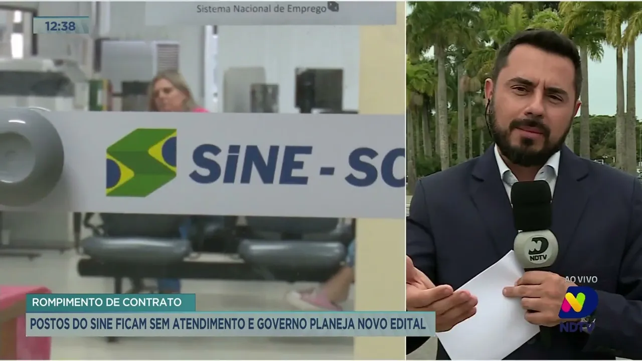 Postos do Sine ficam sem atendimento e governo de SC planeja novo edital