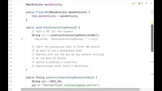 Introduction to Web Services in Android using the Flickr API Part