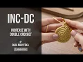 How to Increase with Double Crochet inc-dc Beginner Crochet Tutorial by Olka Novytska