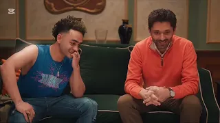 كواليس كريم محمود عبدالعزيز مع ميكا في شهاده وتحكيم 