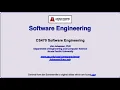 Software Engineering Ch 21