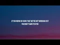 The Chainsmokers, Bob Moses - Why Can't You Wait (Lyrics)