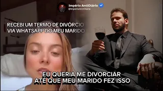 Eu queria me divorciar até que meu marido fez isso