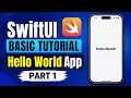 Hello World App - SwiftUI Basic Tutorial
