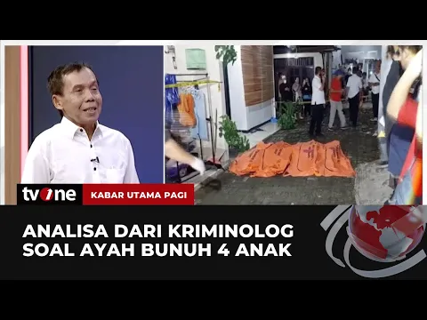 Analisa Kriminolog Kematian Tragis 4 Bocah di Jagakarsa Ditangan Ayah