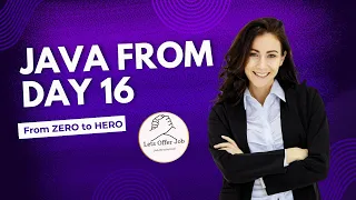 DAY-16 JAVA Free Skill Development by LetsOfferJob AUG 27th 2024 letsofferjob