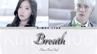 Download SM Ballad Taeyeon ft Jonghyun 'Breath' Color Coded Lyric [Han/Rom/Indo] MP3