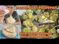 Lagu MENJELANG LIBUR PANJANG NATAL BANYAK DURIAN ALPUKAT NANGKA HARGA TURUN PETE NAIK DI PASAR PASREPAN