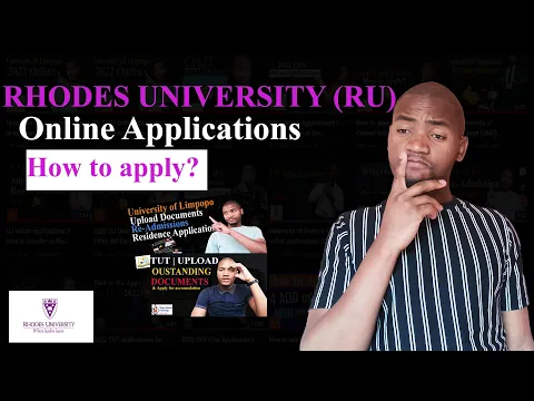 Download MP3 Rhodes University (RU) | How to apply at Rhodes University online? Essay!