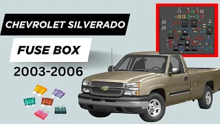 Chevrolet Silverado 3500 Relay Fuse Box Diagram - 2003-2006