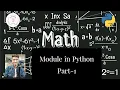 33 Math Module in Python Part-1 Python Tutorial By Arihant Jain Study Material