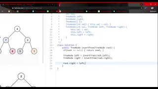 Invert Binary Tree Code Tutorial LeetCode