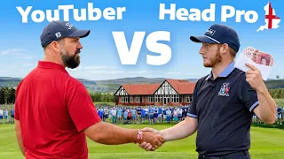 I challenged a Head Pro at HIS OWN COURSE (£1000 Match) | Ep.5 England