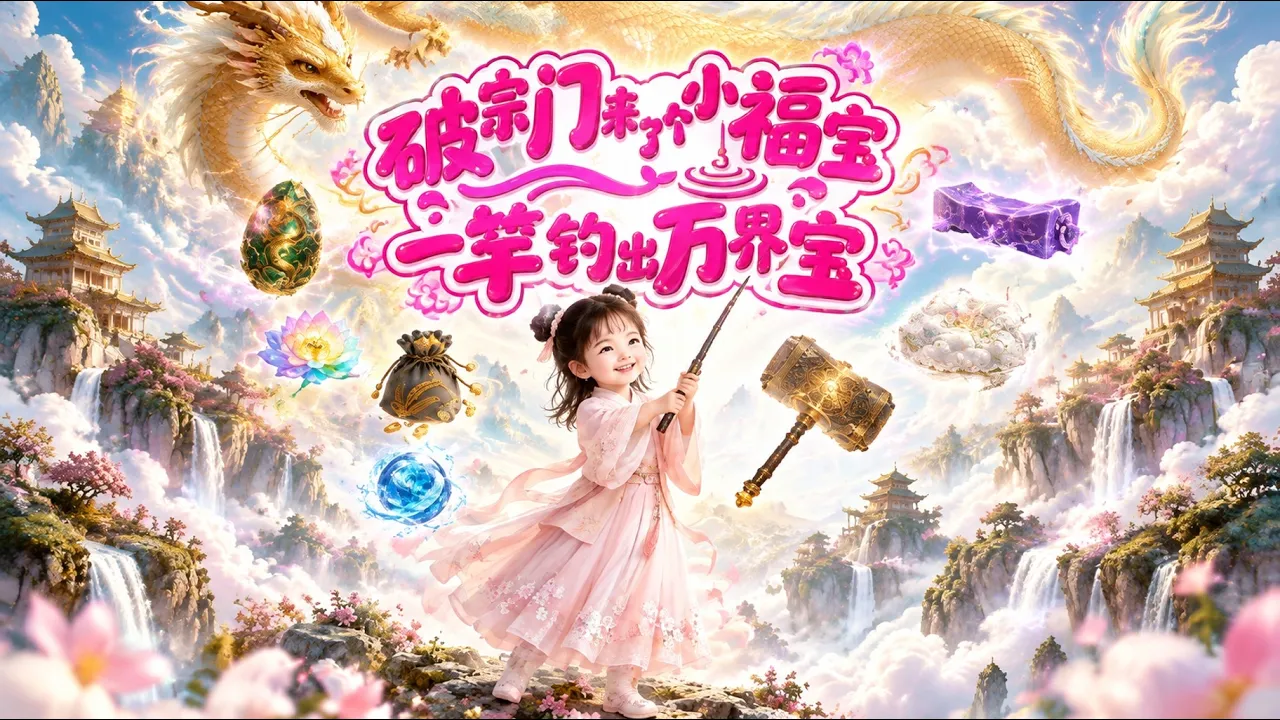 破宗门来了个小福宝一竿钓出万界宝