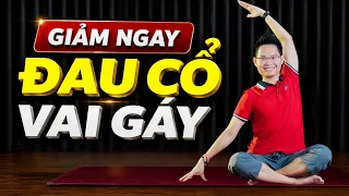 Yoga Cho Người Mới Bắt Đầu Giảm Đau Cổ Vai Gáy | Kim Ba Yoga