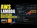How to download AWS Lambda and automate AI processing pipelines - Step By Step