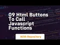 09 html buttons to call javascript functions