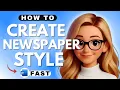 How to Create Newspaper Style Columns in Microsoft Word - 2025