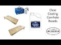 Enhancing the Beauty and Durability of Cornhole Boards with Polyurethane Clear Coat