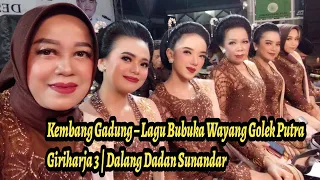 kembang gadung lagu bubuka wayang golek putra giriharja 3 dalang dadan sunandar