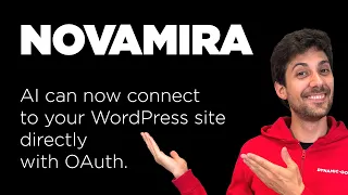 Novamira via OAuth Connect Your WordPress to Claude Codex Cursor Antigravity