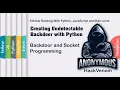 Backdoor and Socket Programming Creating Undetectable Backdoor with Python HackVenom