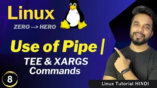 How to Use Pipe in Linux Linux TEE and XARGS Command HINDI