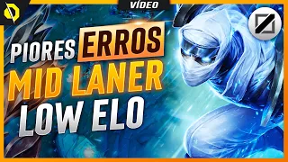 erros imperdo veis de mid laners low elo no lol