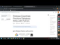 Firebase Essentials Firestore Database Write with Python gem-firebase-firestore-write-python