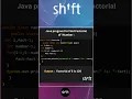 Factorial Program in Java